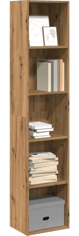 vidaXL Bücherregal Artisan-Eiche 40x30x189 cm Holzwerkstoff 857893 Bild 1