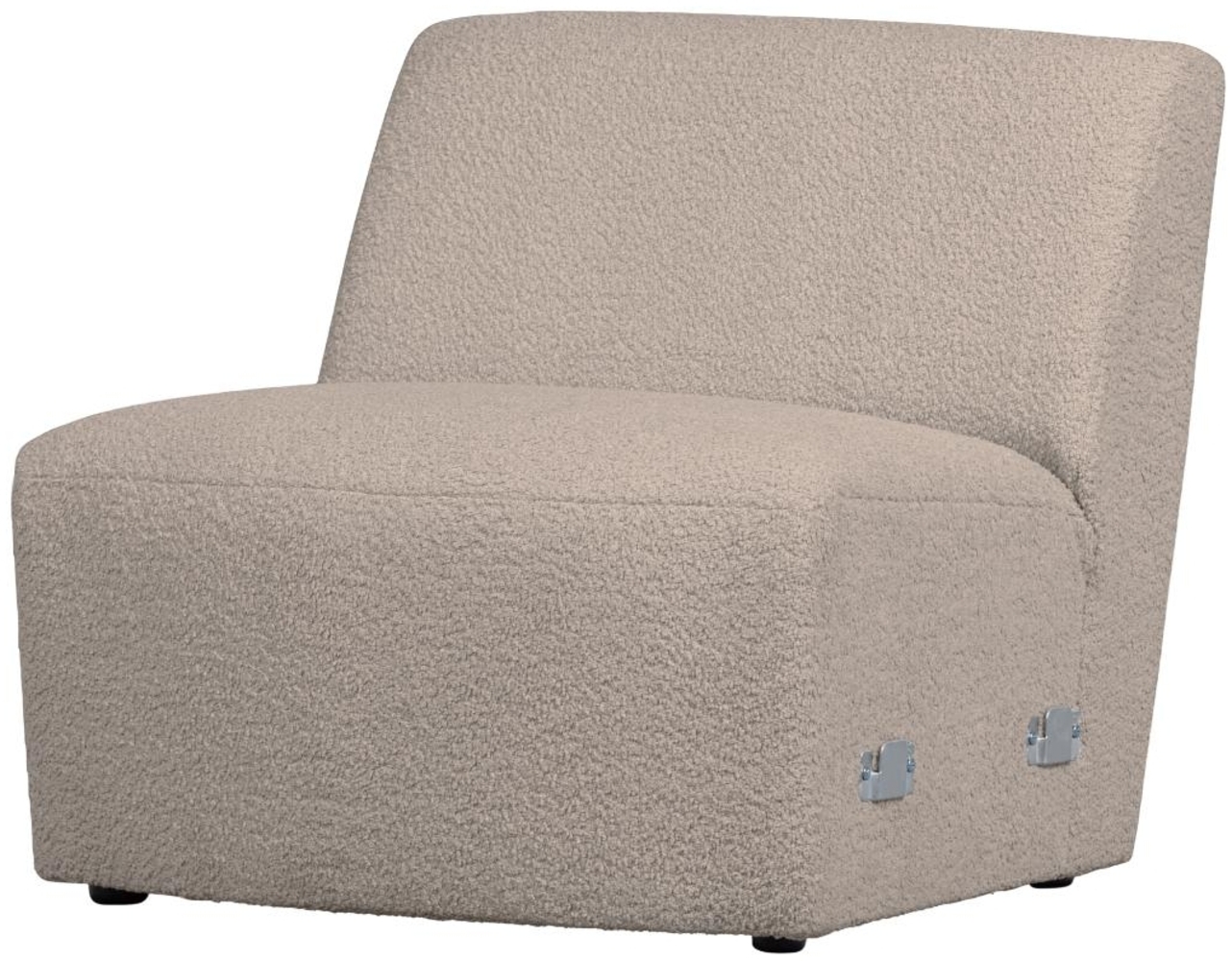 Modulsofa Coco 1-Sitzer aus Boucle-Stoff, Sand Bild 1