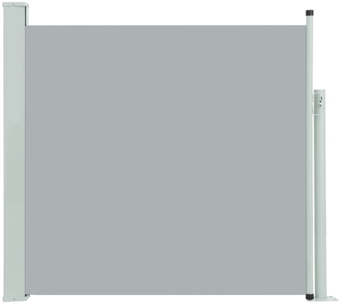vidaXL Ausziehbare Seitenmarkise 170×300 cm Grau 48368 Bild 1