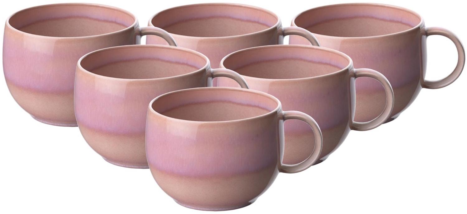 like. by Villeroy & Boch Perlemor Coral Kaffeetasse 190 ml 6er Set - DS Bild 1