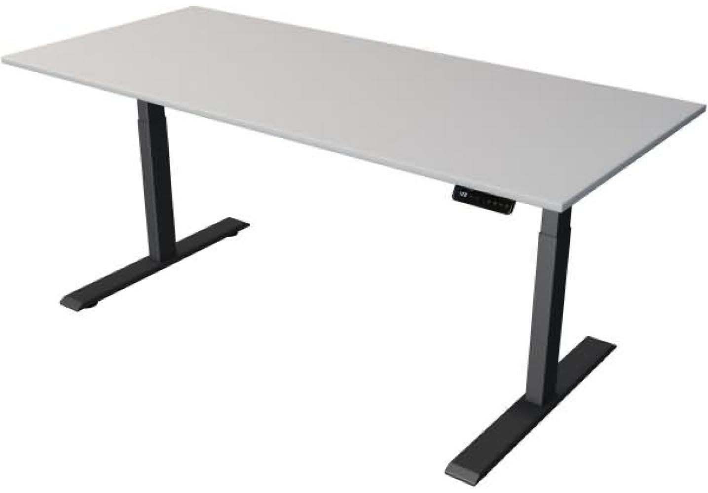 Kerkmann Steh-/Sitztisch Move 2 elektrisch Fuß anthrazit 180x80x63-127 Bild 1