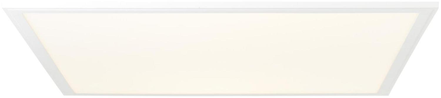 BRILLIANT Lampe Abie LED Deckenaufbau-Paneel 60x60cm RGB weiß | 1x 40W LED integriert, (4000lm, 2700-6200K) | Mit Fernbedienung steuerbar Bild 1