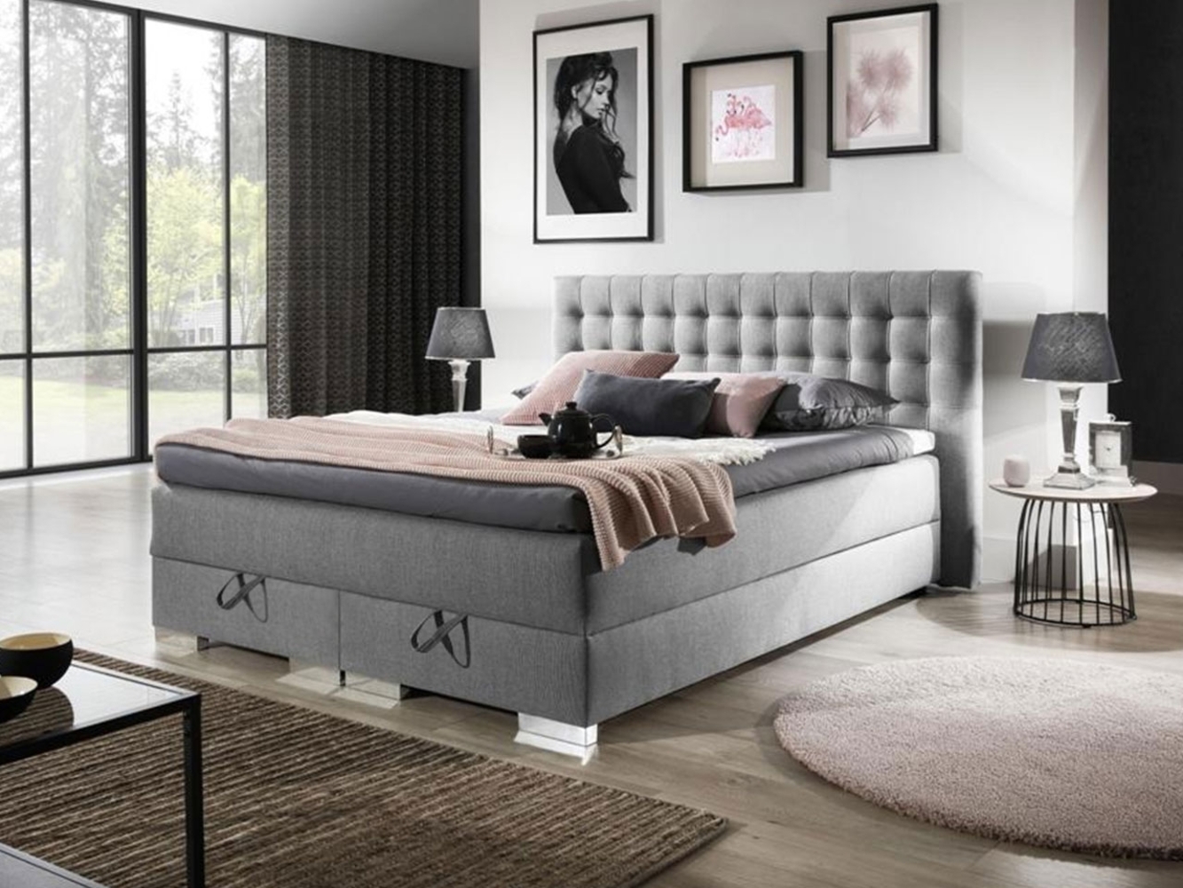 Boxspringbett Timi 2, 140x200 cm Bild 1