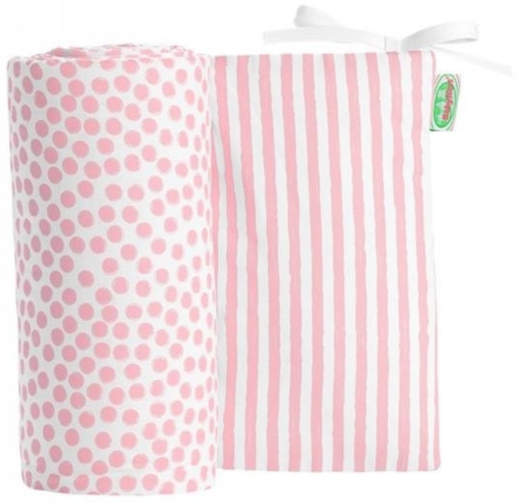 Odenwälder 4074 Wende Nestchen Dots/ Stripes Stripes Powder Bild 1