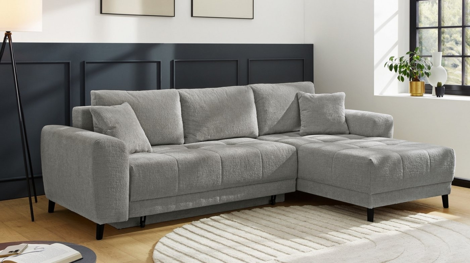 Jockenhöfer Gruppe Ecksofa Beverly, inklusive Bettfunktion, Stauraum / Bettkasten, Ottmane links oder rechts montierbar Bild 1