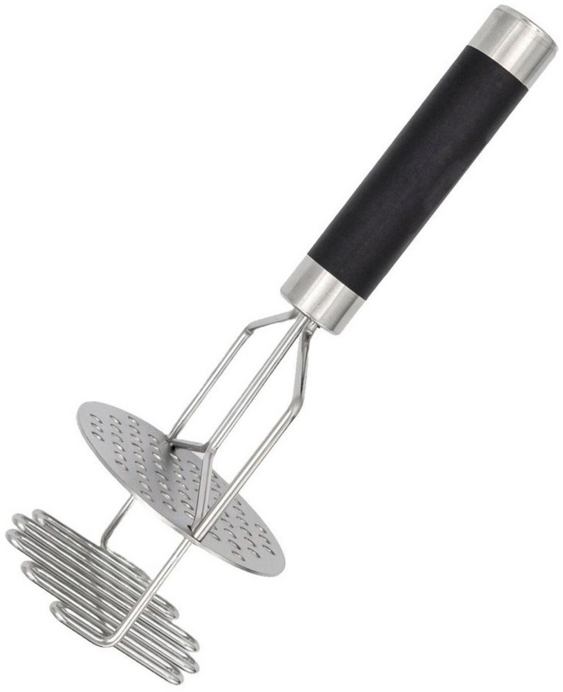 Intirilife Kartoffelstampfer (1 St), Edelstahl, Kartoffelstampfer 24cm Edelstahl Potato Masher Handstampfer Presse Bild 1