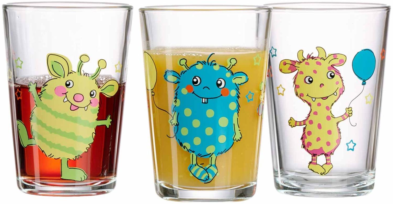 Ritzenhoff & Breker 1x MONSTERCHEN Kinderbecher Set 3-teilig Bild 1