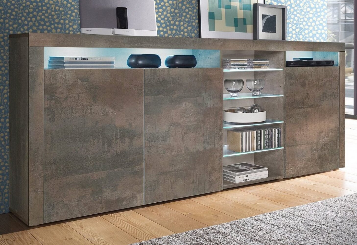 borchardt Möbel Highboard Santa Fe, Breite 200 cm Bild 1