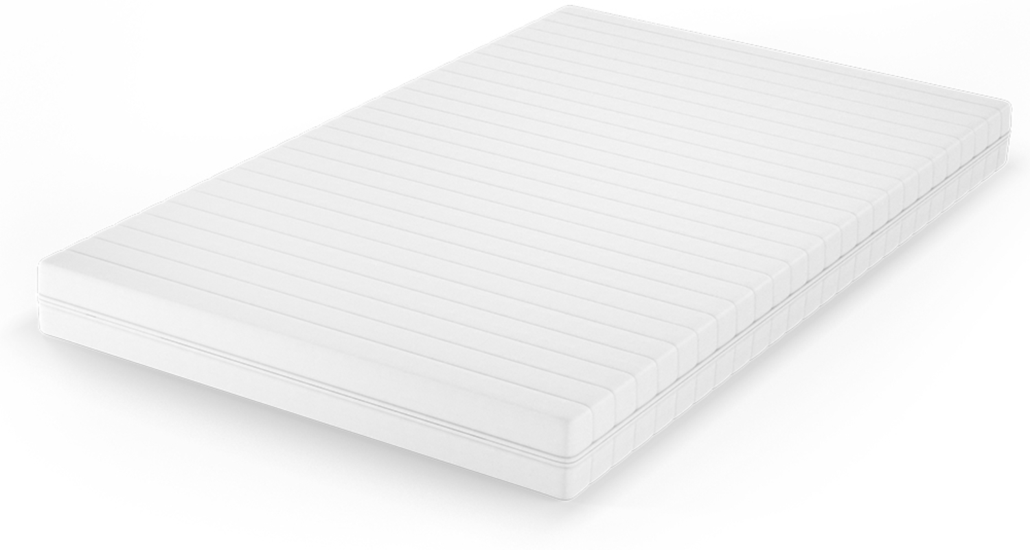 Kaltschaummatratze Weiß 120 x 200 cm H3 Härtegrad, 7Zonen Vitalispa Bild 1