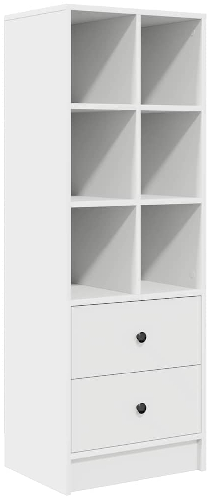 vidaXL Hochboard mit Schubladen Weiß 45,5 x 34 x 127 cm Holzwerkstoff 869362 Bild 1