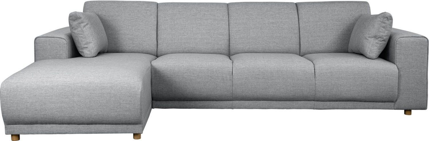 Home affaire Ecksofa LEMPS wahlweise Recamiere links oder rechts L-Form, incl. Zierkissen, Stellmaße 297x162 cm Bild 1