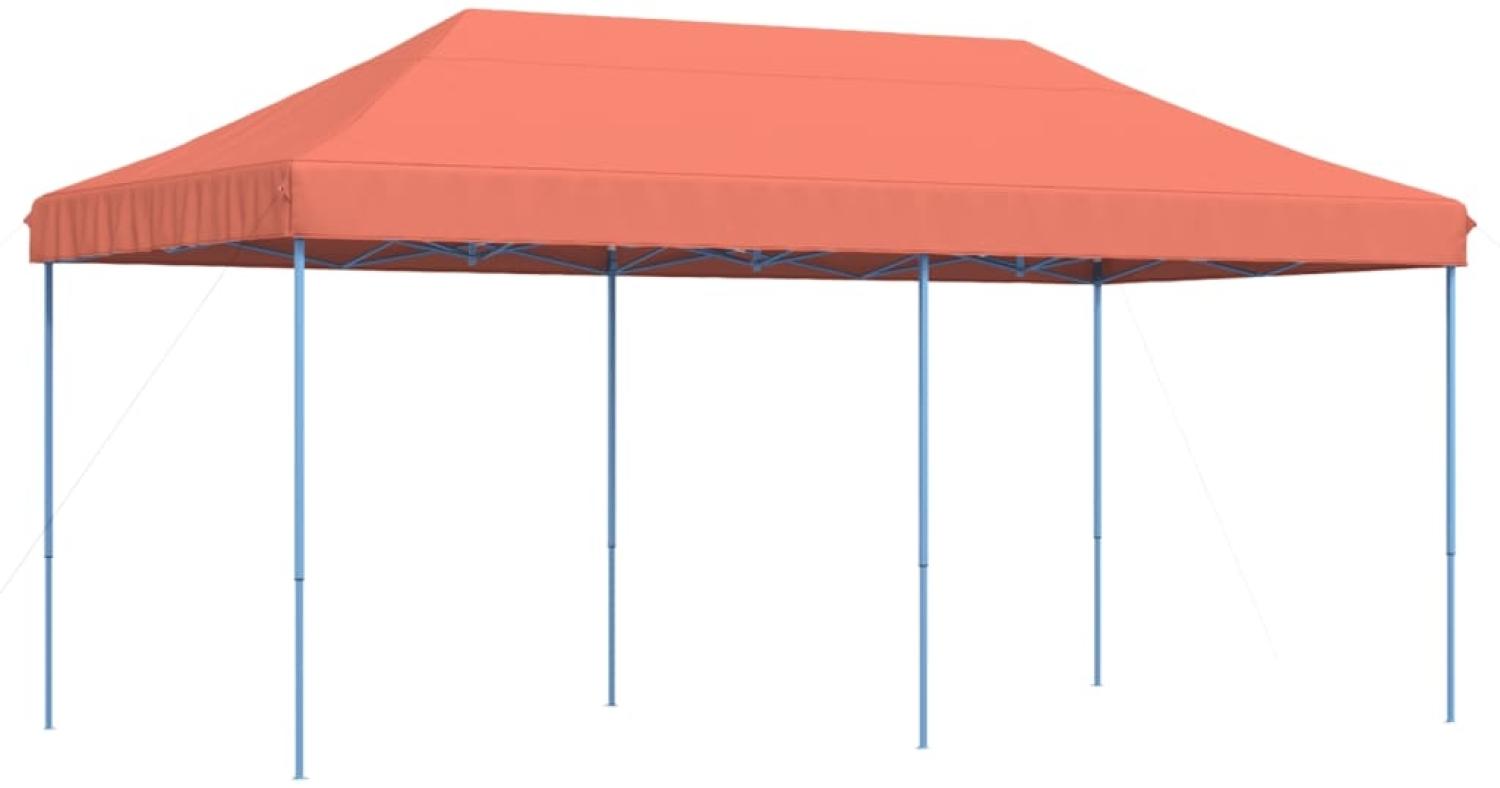 vidaXL Partyzelt Faltbar Pop-Up Terrakottarot 580x292x315 cm 4004941 Bild 1