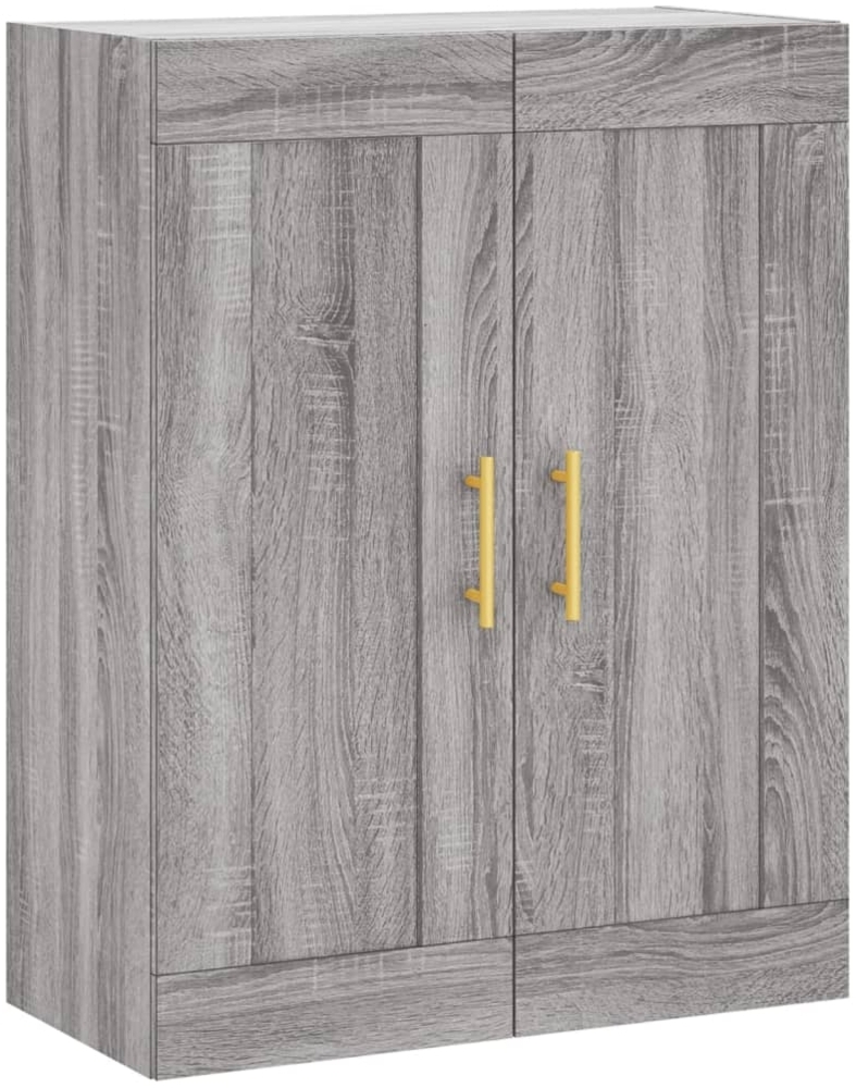 vidaXL Wandschrank Grau Sonoma 69,5x34x90 cm Holzwerkstoff 830370 Bild 1