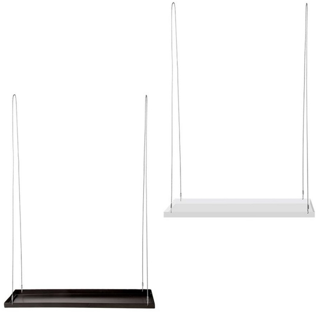 Rivanto Fensterdekoration, Hängende Pflanzentabletts rechteckig L 15 x B 58 x H 2,1 cm Bild 1