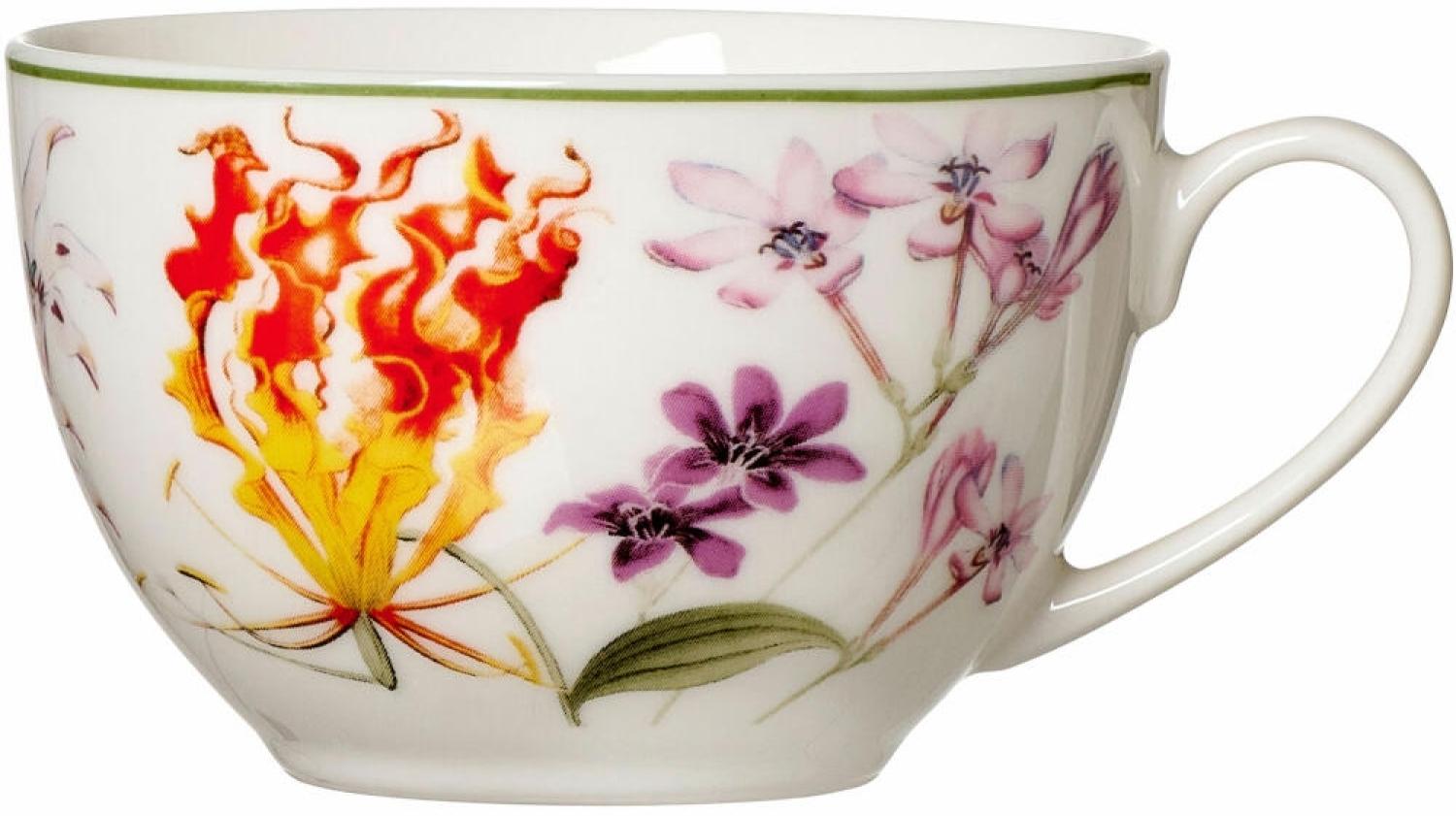 Geschirr-Serie Flora weiß - Kaffeetasse Flora weiß Bild 1