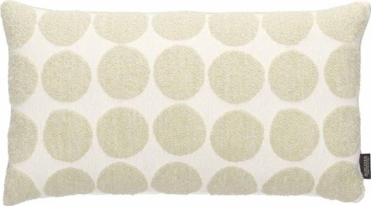 Rohleder Kissenhülle Essentials Cocoon Mega Dots Simply White (60x35 cm) 23369-0031-060035-01 Bild 1