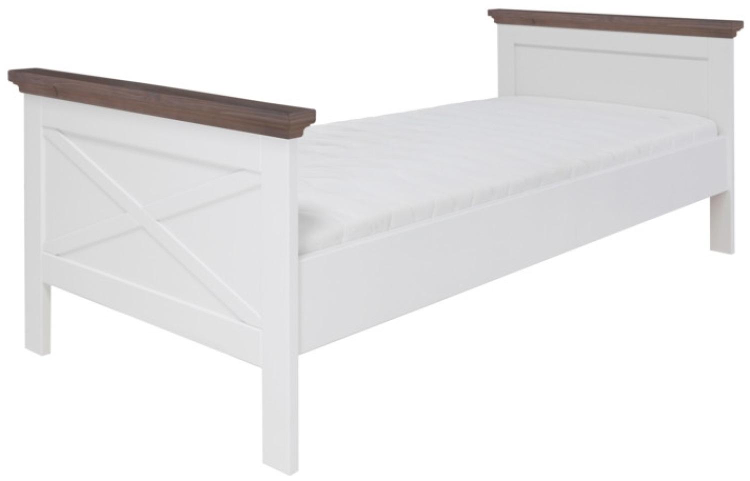 Kidsmill Savigno Bett Grau mit Kreuz 90 x 200 cm G Bild 1