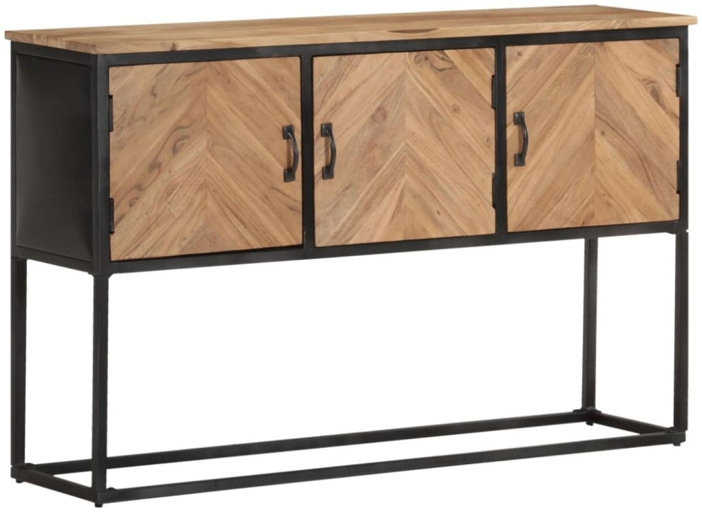 vidaXL Sideboard 120 x 30 x 75 cm Akazie Massivholz [323529] Bild 1