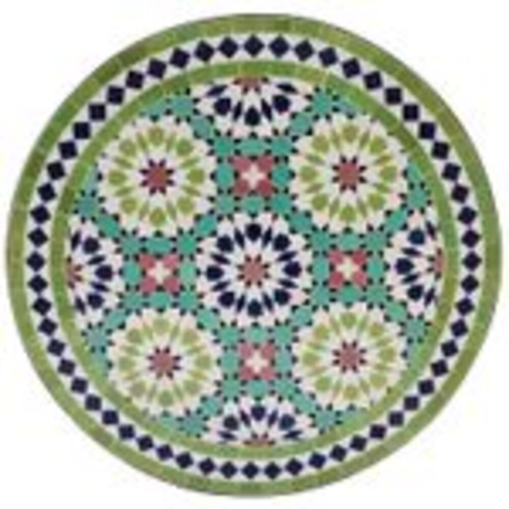 Mosaiktisch D60 Ankabut Grün Bild 1