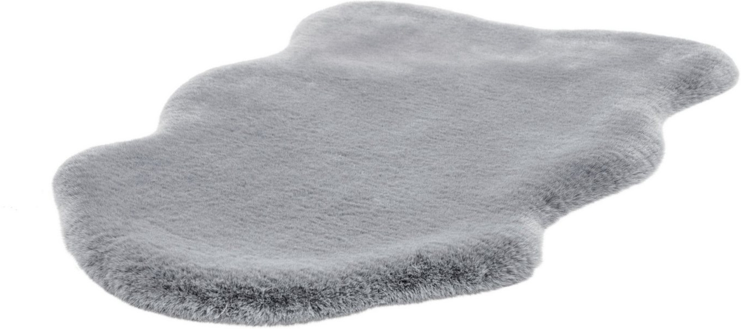 calo-deluxe Fellteppich Vogesen 200, fellförmig, Höhe: 35 mm, handgetuftet, Kunstfell, Wohnzimmer Bild 1
