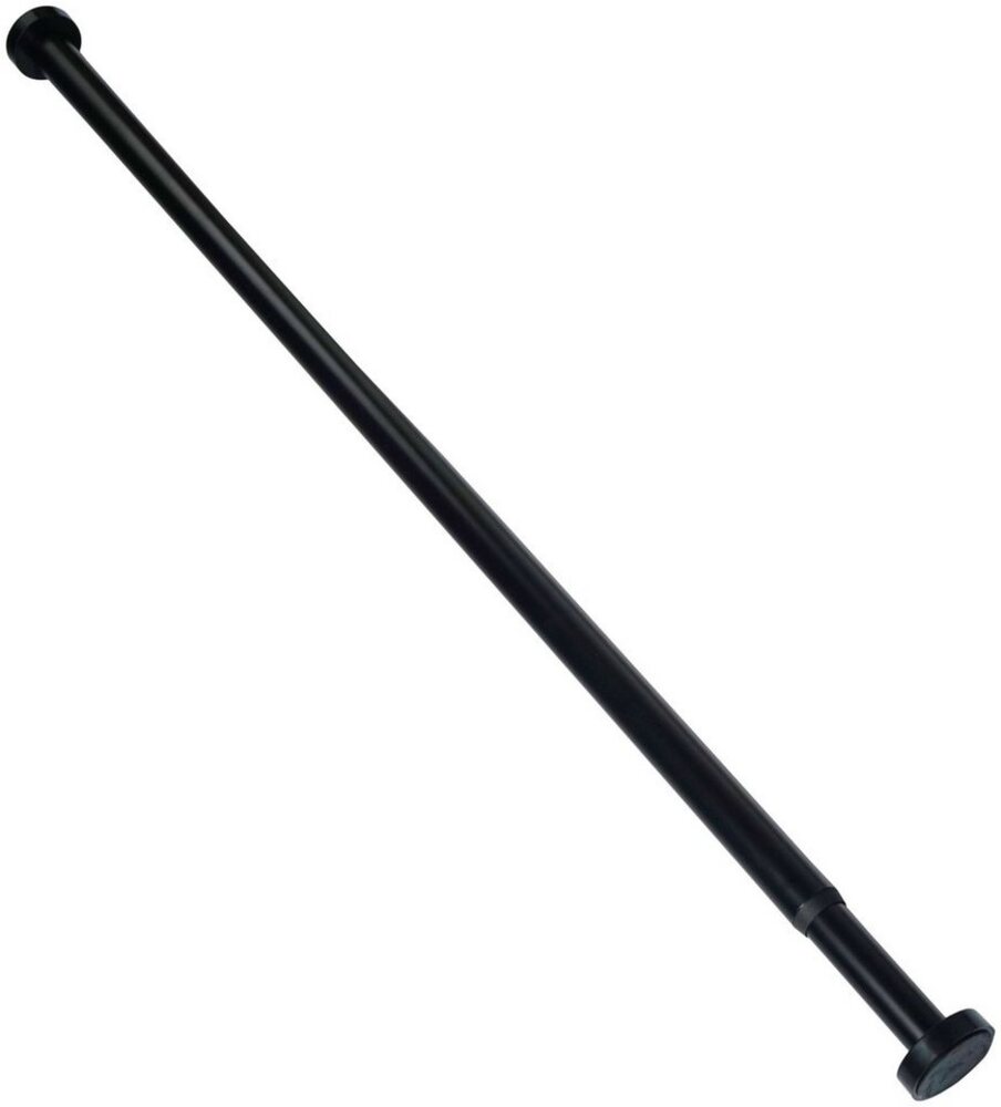 Sanilo Klemmstange, Ø 28 mm, ausziehbar, ohne Bohren, geklemmt, Aluminium, ausziehbar, für Duschvorhänge, Duschvorhangstange der Länge 120-220cm Bild 1