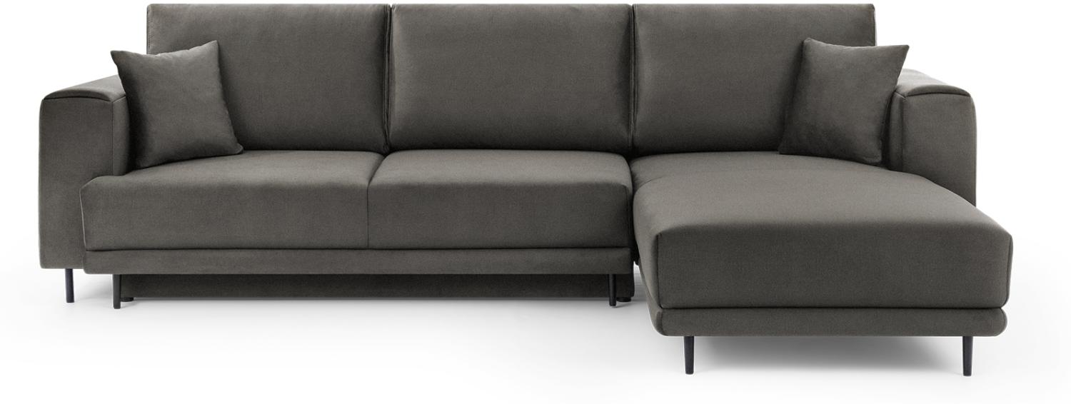 ELTAP 'Dalia' Ecksofa, Mausgrau, 95 x 190 x 289 cm, Rechts Bild 1