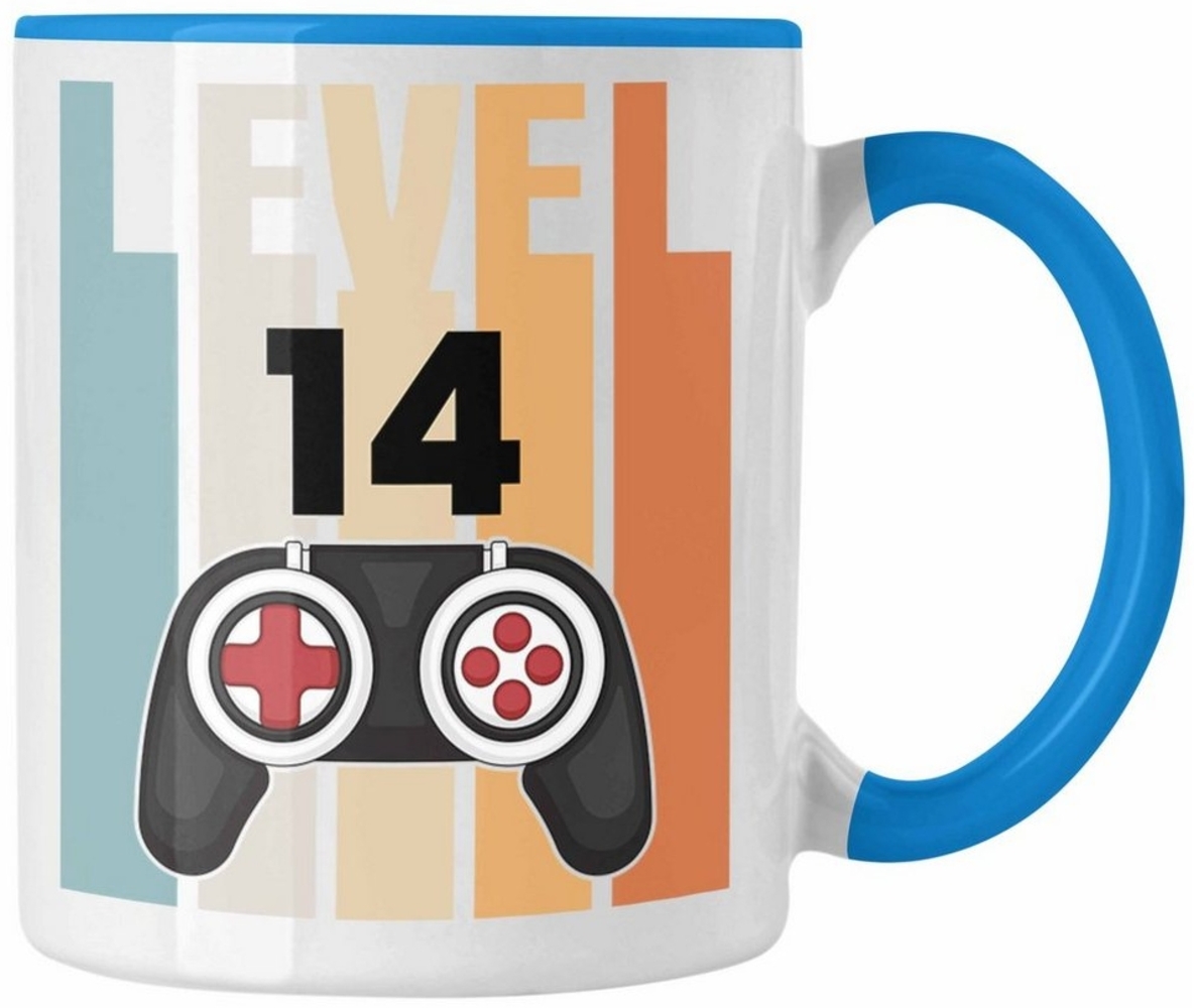 Trendation Tasse Trendation - 14. Geburtstag Tasse Gamer Jungs Jungen Geschenkidee zum Bild 1