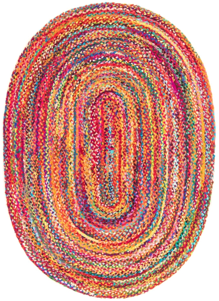 Morgenland Sisalteppich - Vance - oval - 240x170 - Mehrfarbig Bild 1