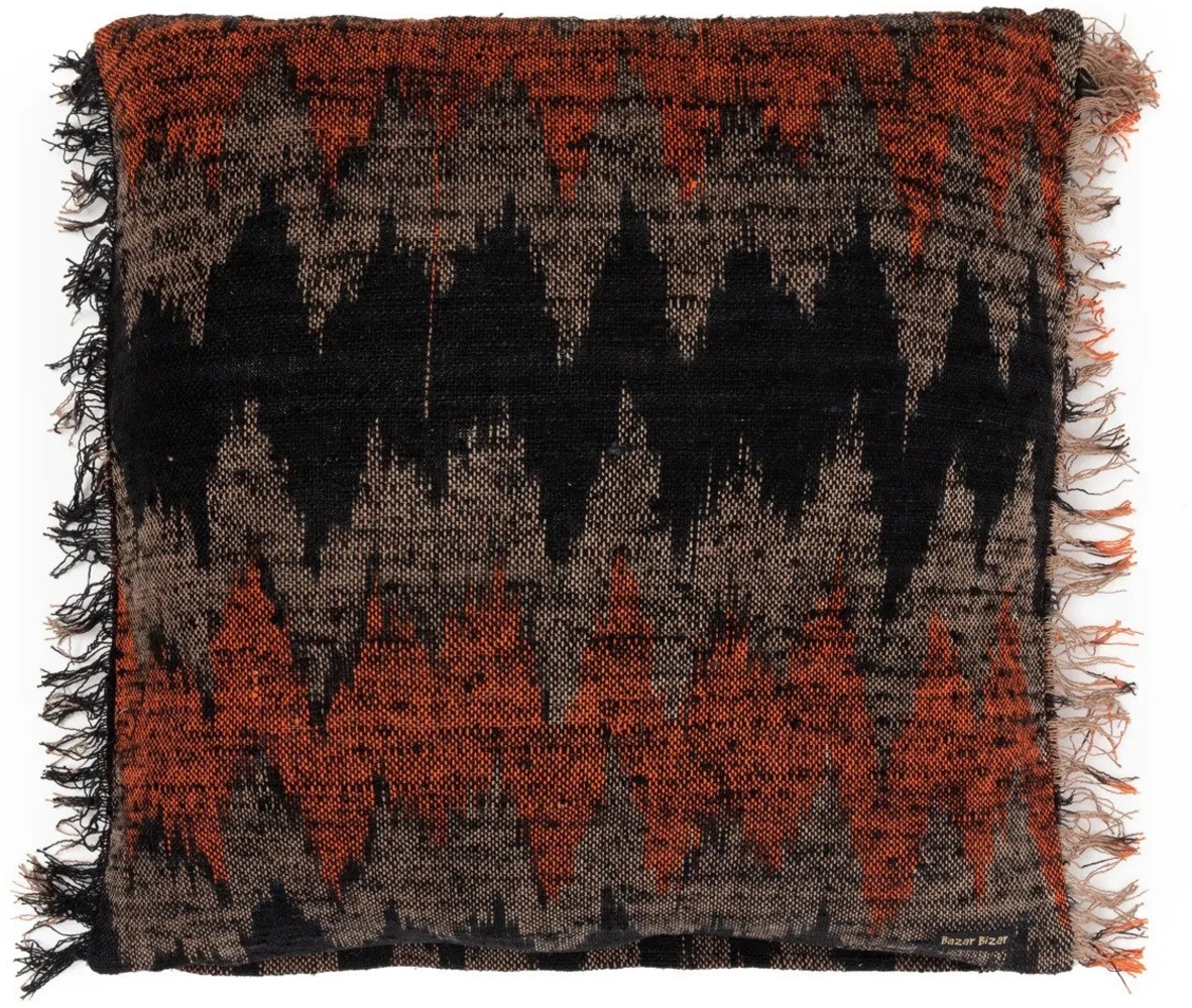 Der Oh My Gee Kissenbezug - Schwarz Orange - 60x60 - Schwarz Orange - 60x60x10cm Bild 1