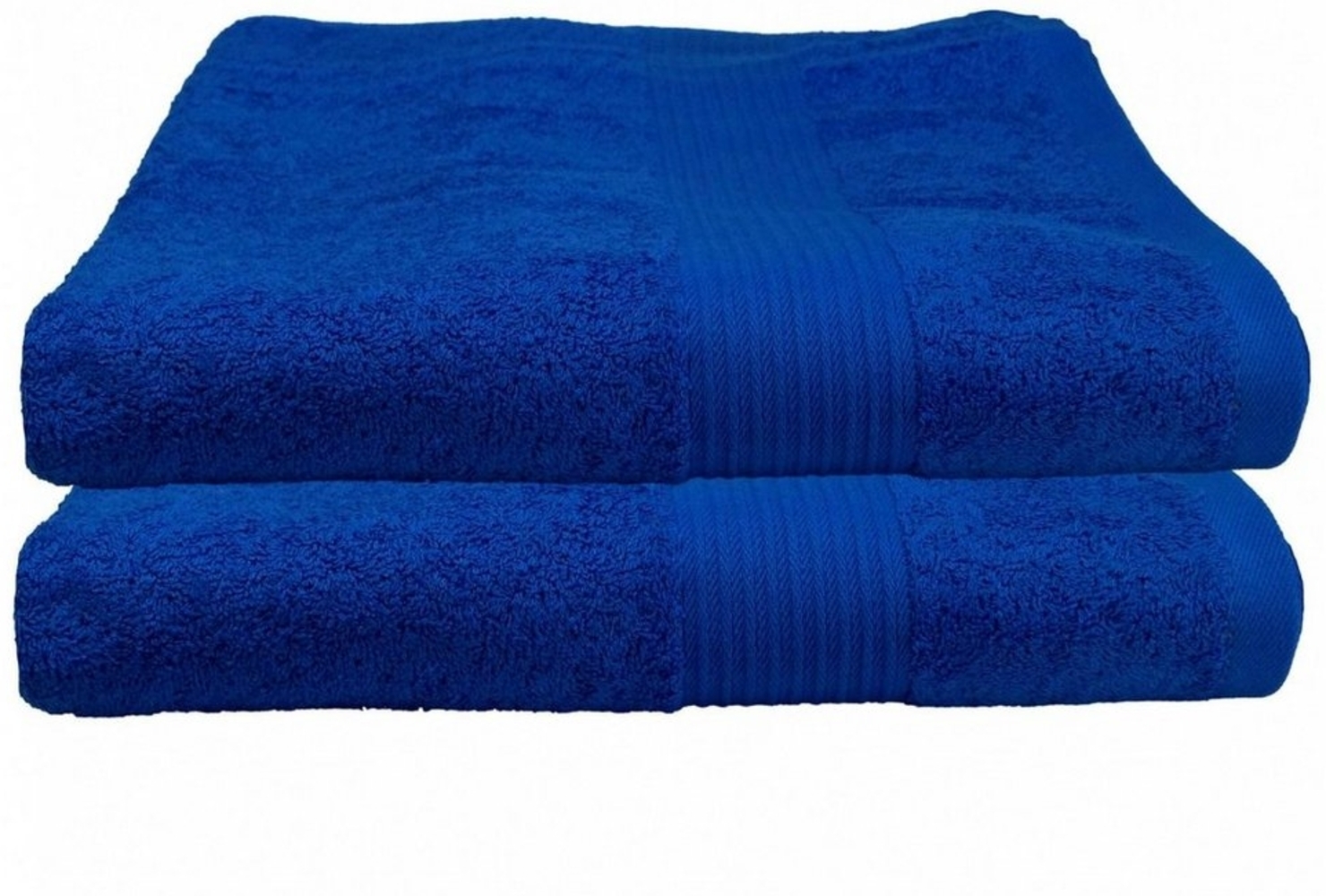 Julie Julsen Duschtücher 2-Duschtücher-Royalblau-Duschtuch 70x140 cm, Baumwolle (2-St) Bild 1