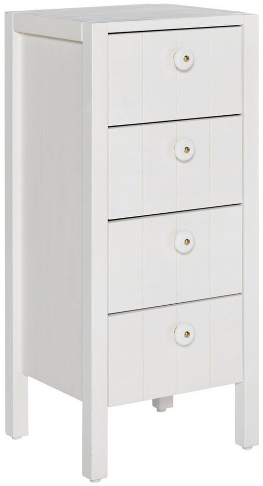 Home affaire Midischrank Tina Badmöbel, Kommode, Schrank, Breite 34 cm, Massivholz Bild 1