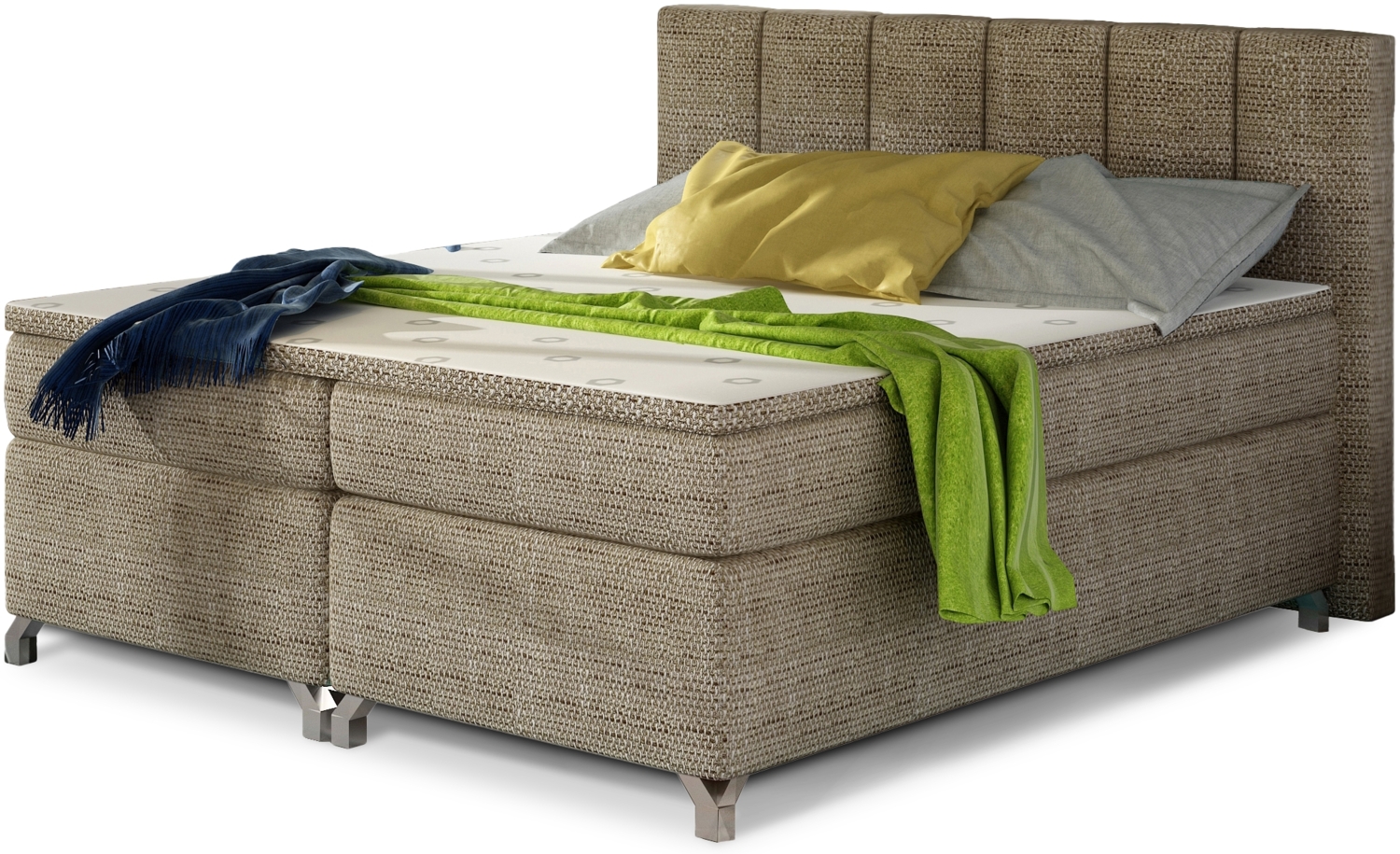 Eltap Basilio Bett (Berlin 03) 140X200 Holzrahmen Bild 1