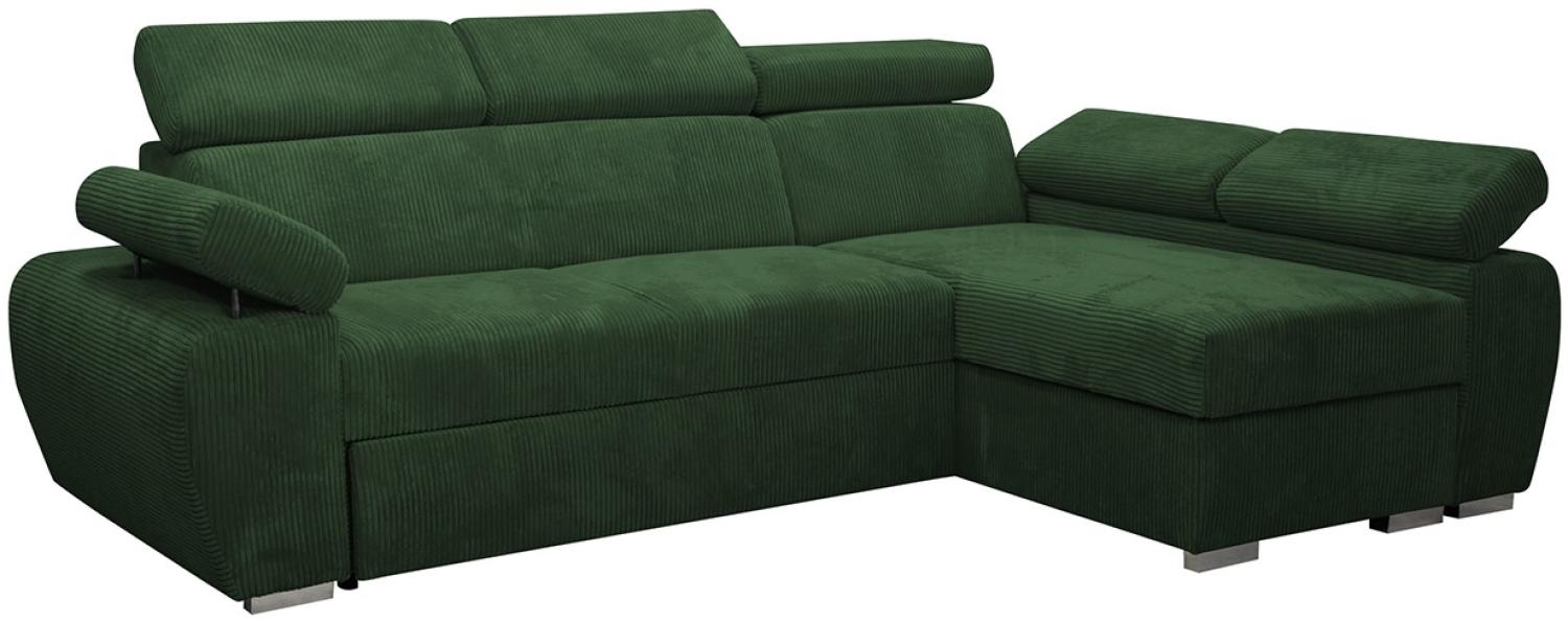 Ecksofa Boston Mini Premium Cord (Farbe: Poso 14, Seite: Rechts 2R+LC) Bild 1