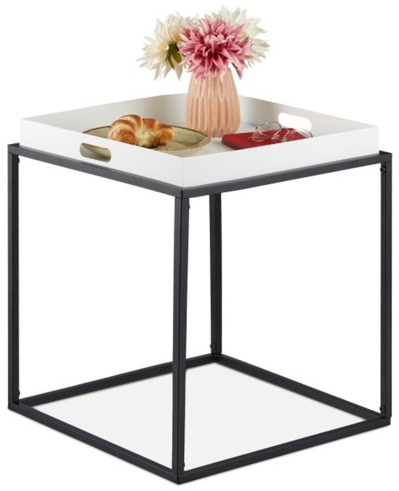 Beistelltisch mit Tablett Bild 1