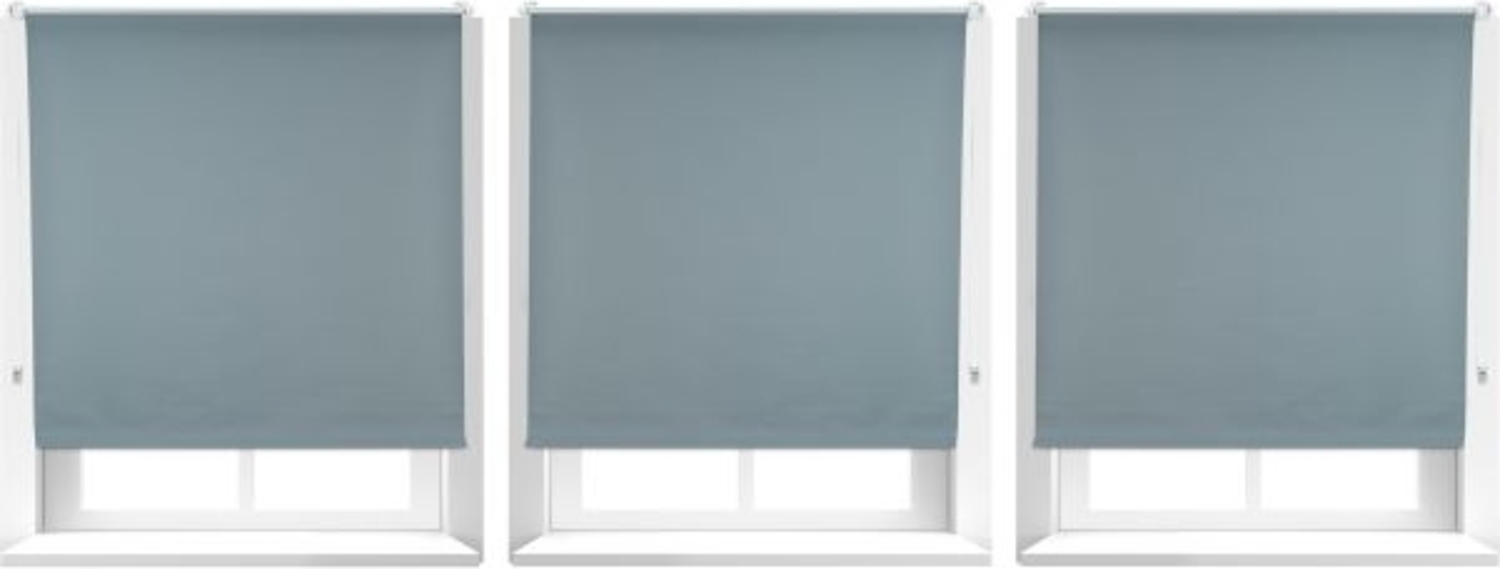 3 x Verdunkelungsrollo grau 120x160 cm 10023063 Bild 1