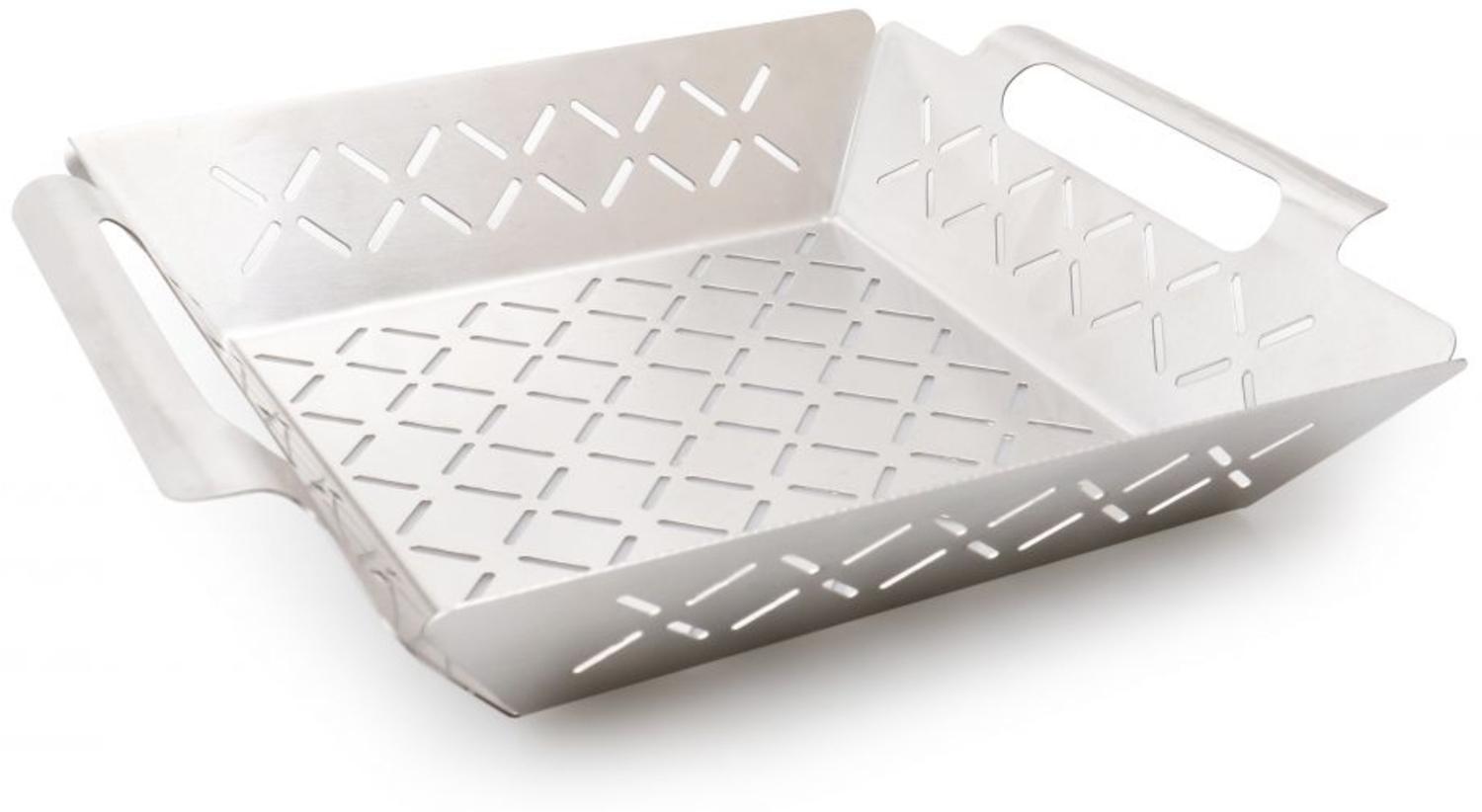 Primaster Grillkorb Premium Edelstahl Maße ca. 35 x 29 x 7 cm Bild 1