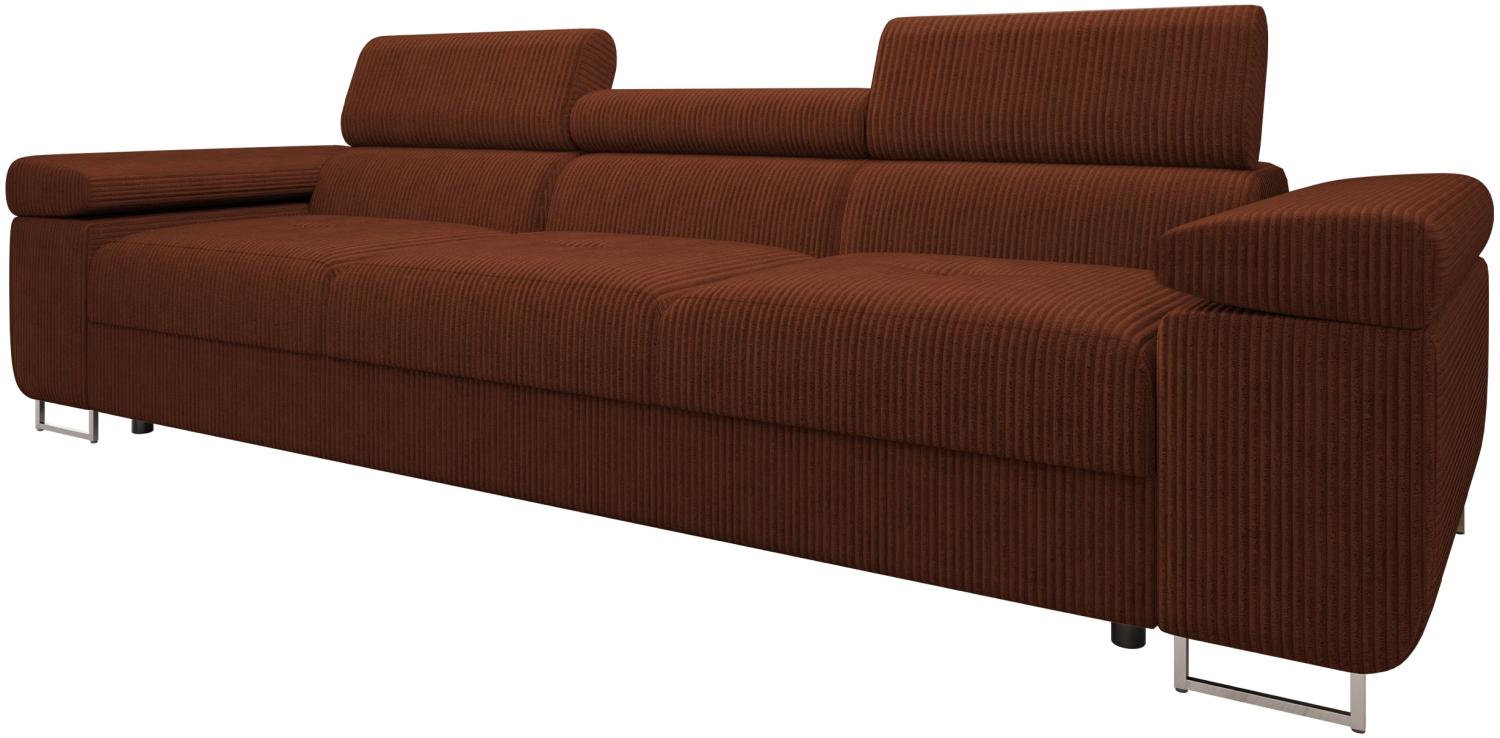 Sofa Torezio Cord III mit Einstellbare Kopfstützen (Poso 39) Bild 1