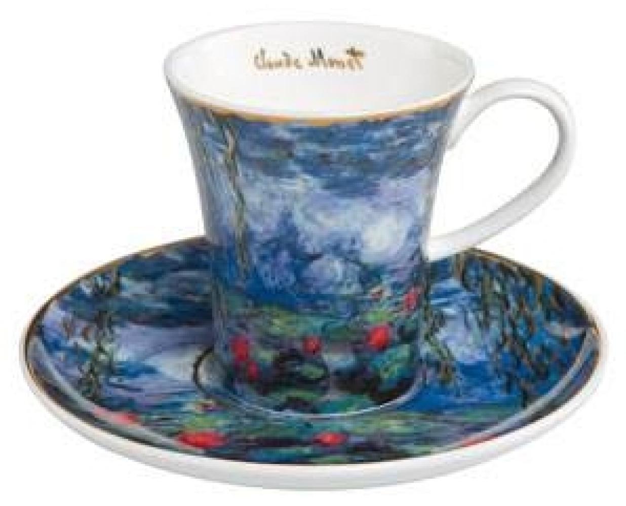 Goebel Artis Orbis Claude Monet Seerosen mit Weide - Espressotasse 67011651 Bild 1