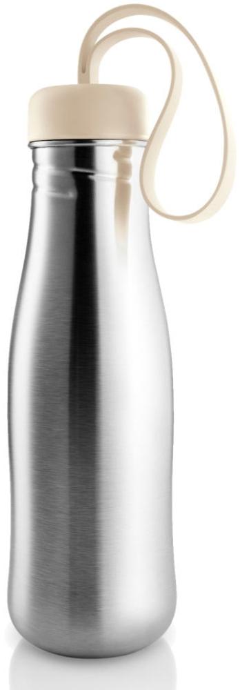 Eva Solo Active Trinkflasche, Edelstahlflasche, Wasserflasche, Flasche, Edelstahl/Silikon, Birke, 700 ml, 505025 Bild 1