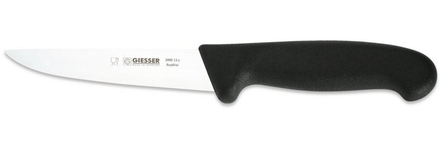 Giesser Messer Ausbeinmesser Stechmesser 3005 13-30, starke, gerade Klinge, Ideal für Fleischer Bild 1