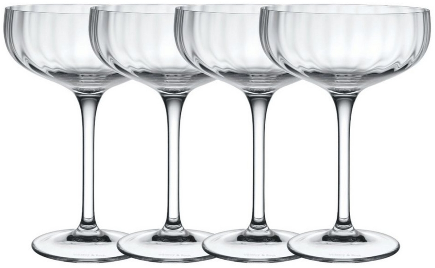 Villeroy & Boch Rose Garden Sektschale 4-er Set Bild 1