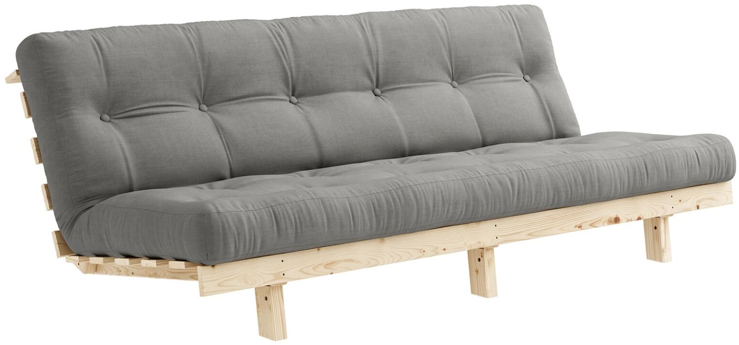 Karup Design LEAN Futonsofa Gestell Natur, Matratze Grey Bild 1