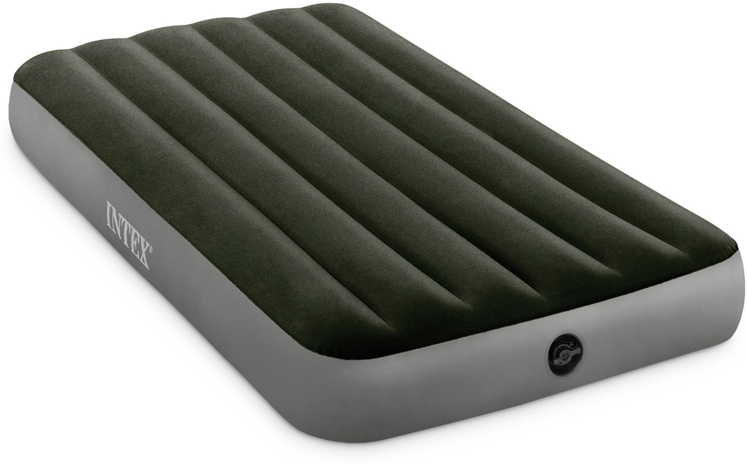 Intex Twin Dura-Beam Prestige Airbed With Battery Pump 99 x Bild 1