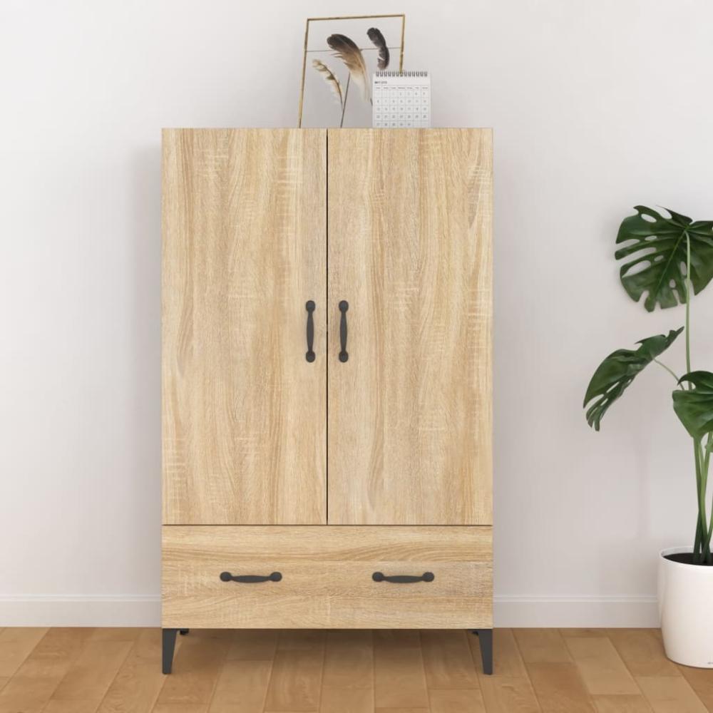 Highboard >812100< (BxHxT: 70 x 115 x 31 cm) in Sonoma-Eiche - 70 x 115 x 31 cm (BxHxT) Bild 1