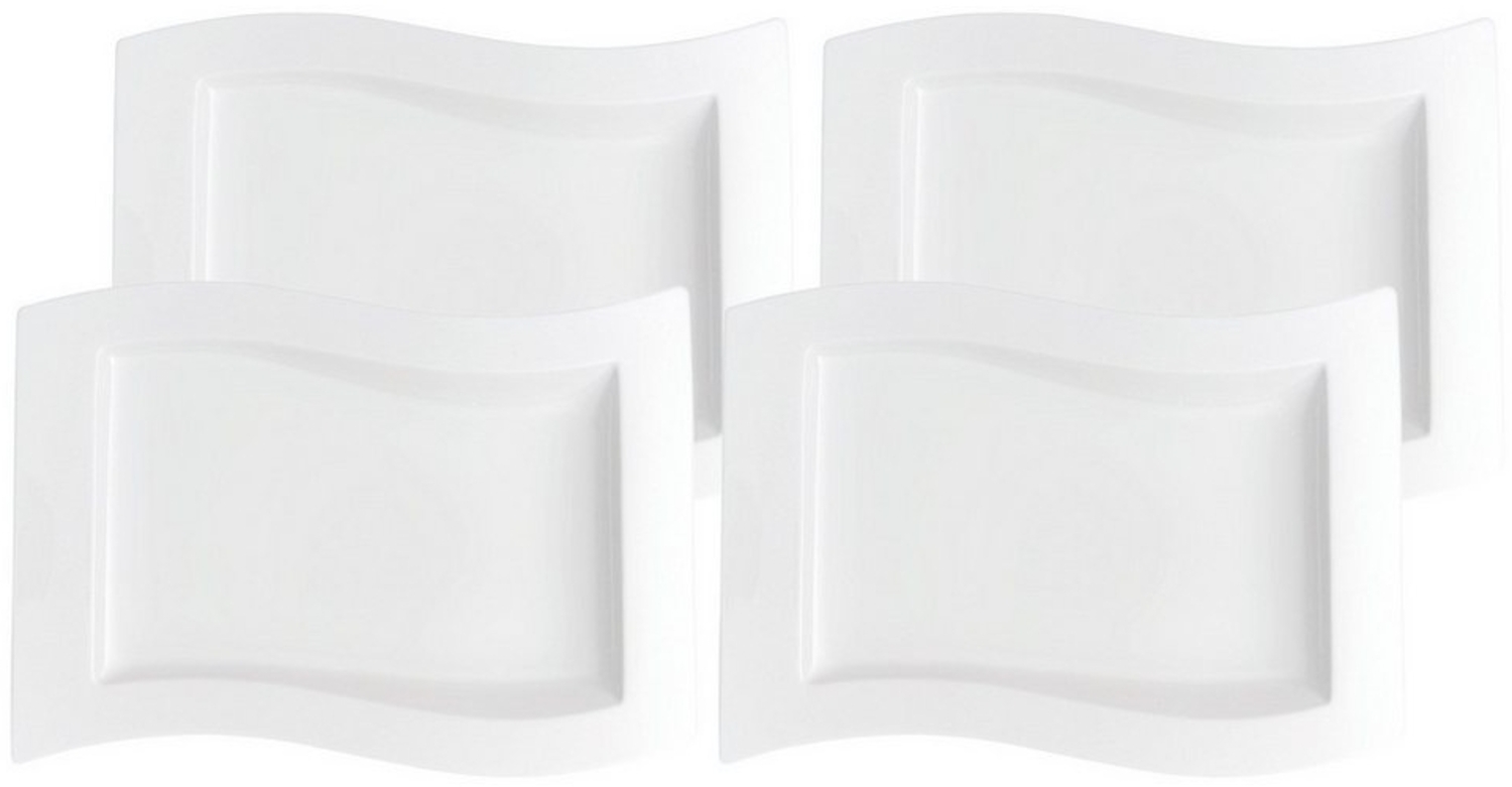 Villeroy & Boch NewWave Gourmetteller 33 x 24 cm 4er Set - DS Bild 1