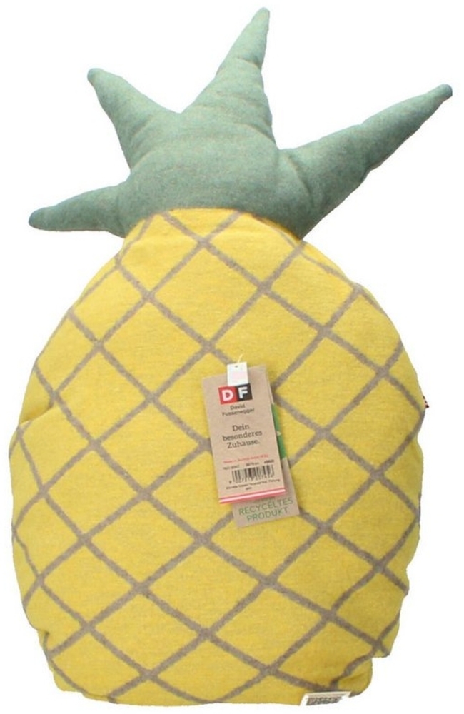DAVID FUSSENEGGER Dekokissen David Fussenegger Juwel Dekokissen gefüllt Ananas gelb Bild 1