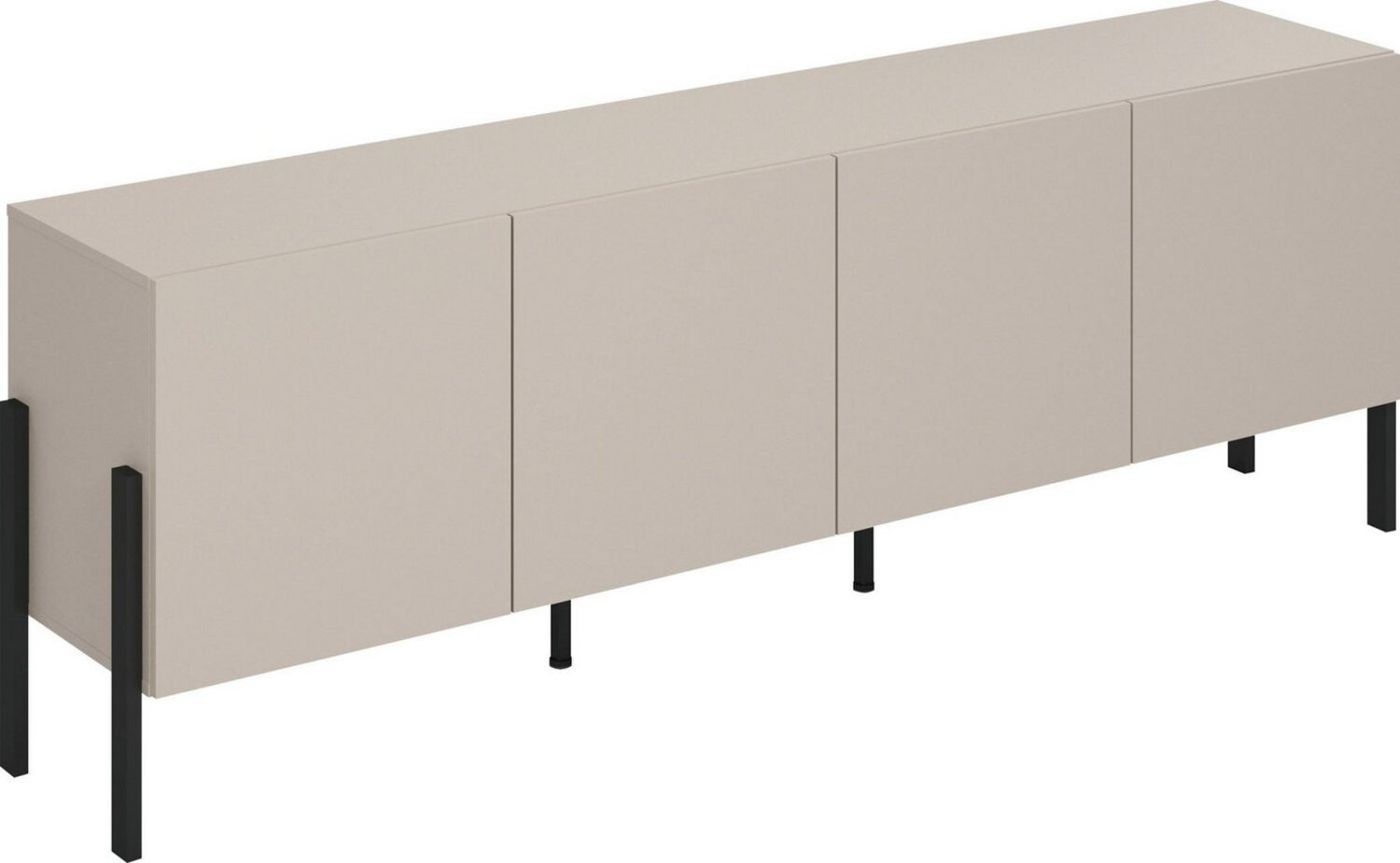 INOSIGN Kommode Jukon,Breite 200 cm, moderne grifflose Kommode,4 Türen, Sideboard, Anrichte viel Stauraum, push-to-open-Funktion Bild 1