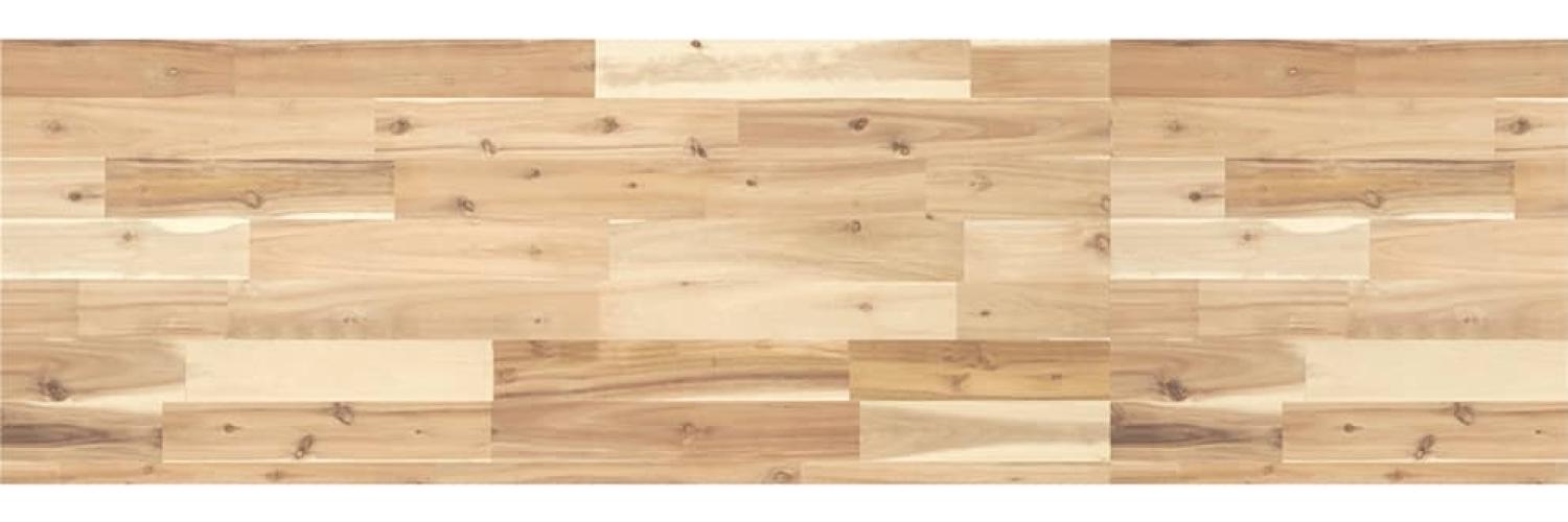 vidaXL Schweberegal 140x40x4 cm Massivholz Akazie Unbehandelt 3279487 Bild 1