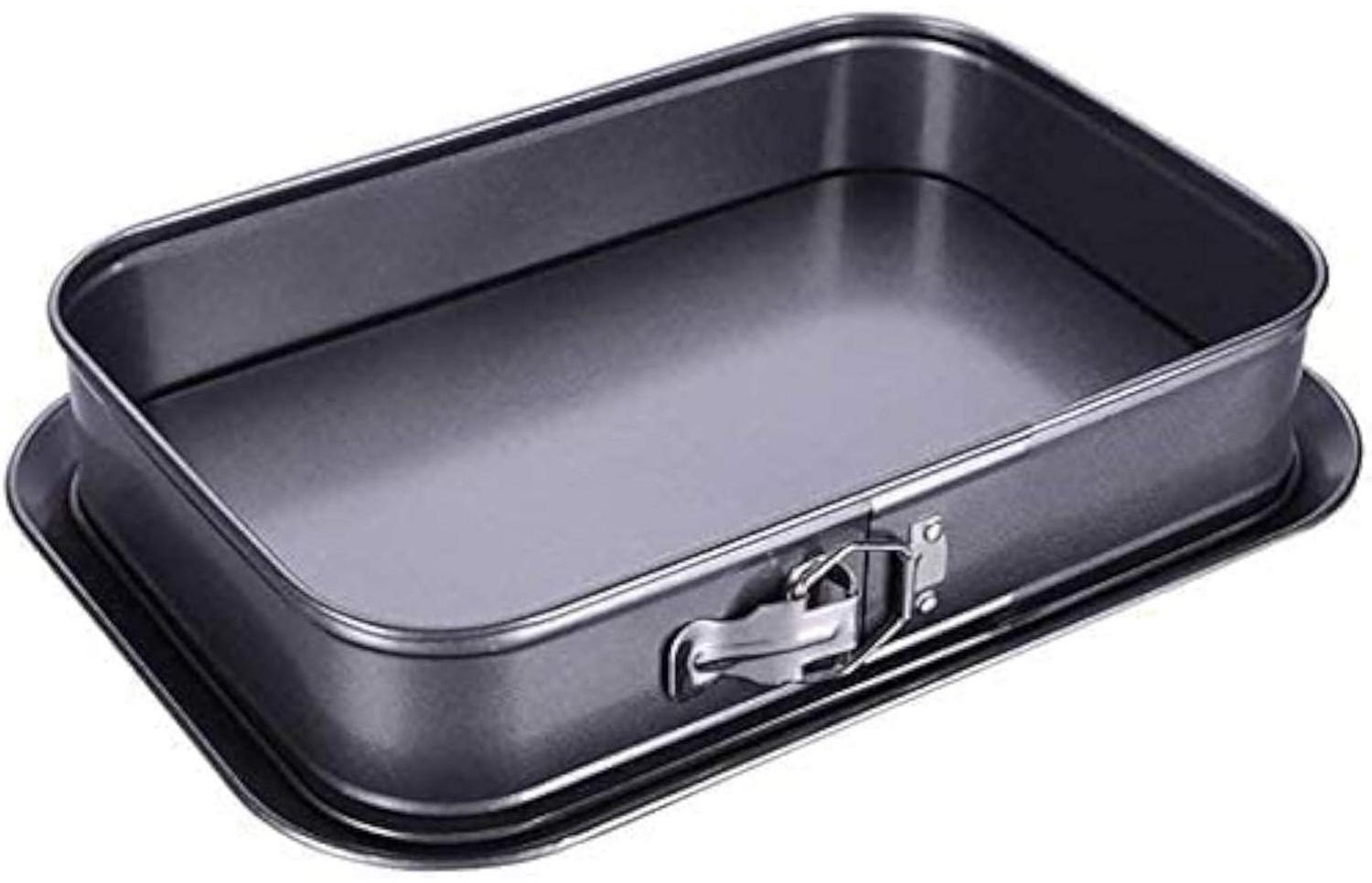 Rechteckige Springform Antihaftbeschichtet 35x24cm Backform Küchenform Bild 1