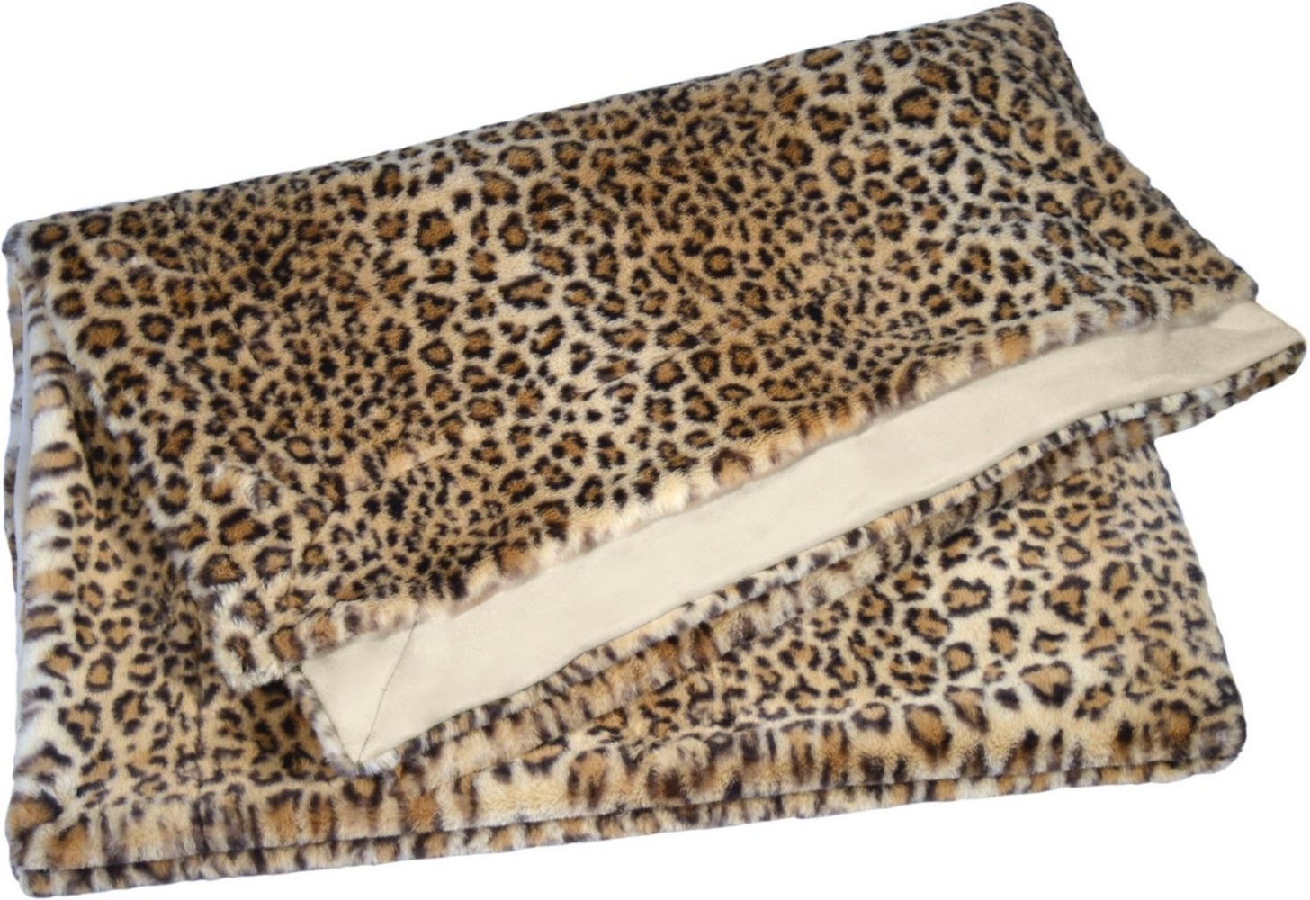 Wohndecke Leopard, MESANA, aus hochwertigem Fellimitat Bild 1